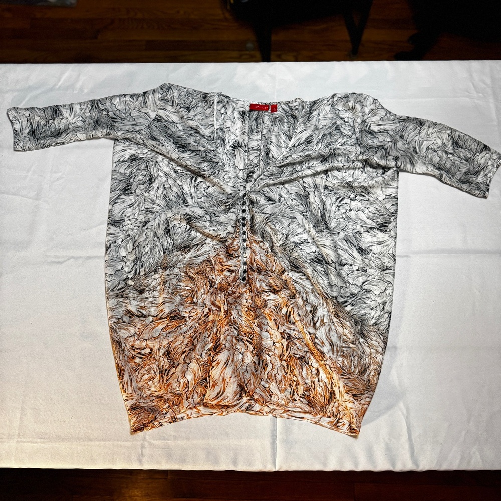 New York & Company Sheer Blouse - Medium